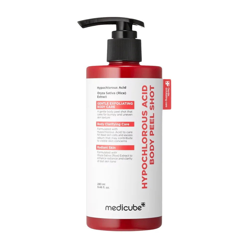Medicube Hypochlorous Acid Body Peel Shot – Exfoliante Corporal 280 ml