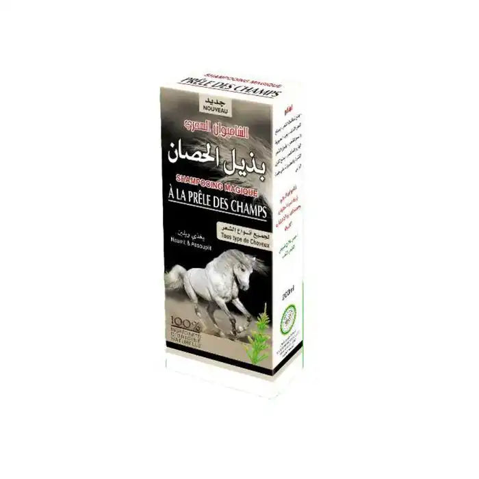 Champú árabe cola de caballo para fortalecer cabello, prevenir caída y nutrir profundamente