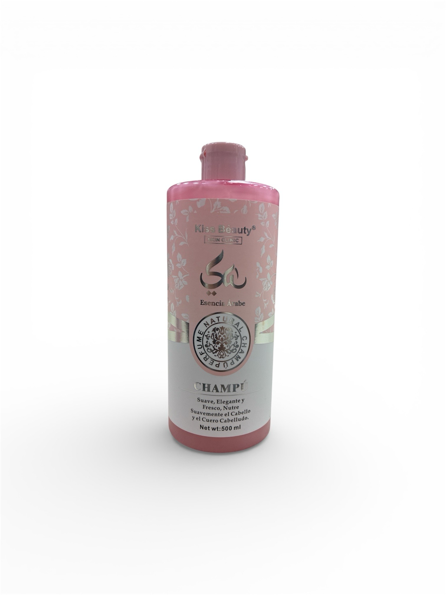 Champú Yara Rosa Kiss Beauty para cabello – Limpieza suave y aroma delicado