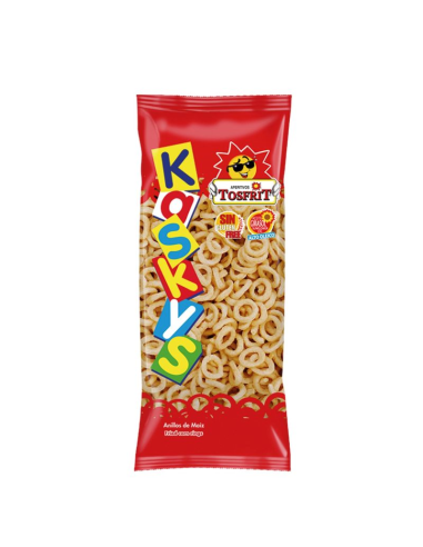 Kaskys crujientes de maíz, snack crocante para picar