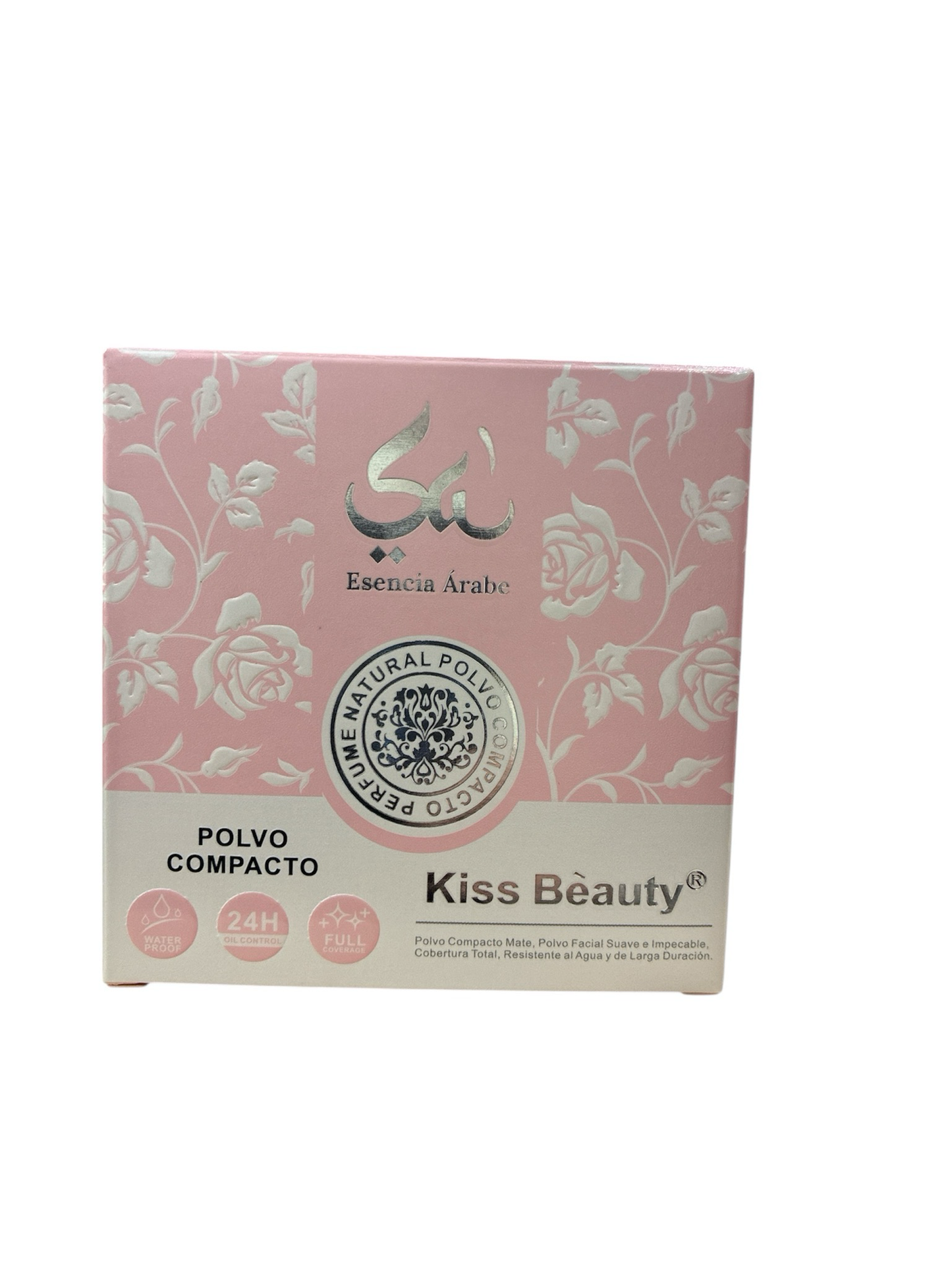 Polvos compactos Yara Kiss Beauty – acabado mate, control de brillo y aroma floral