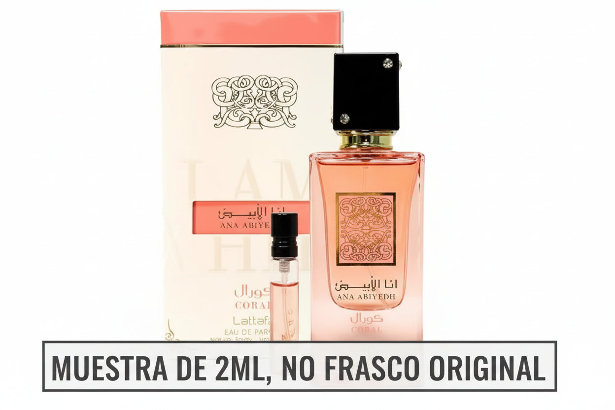 Muestras Perfumes Árabes 2ml (Elige tu aroma)