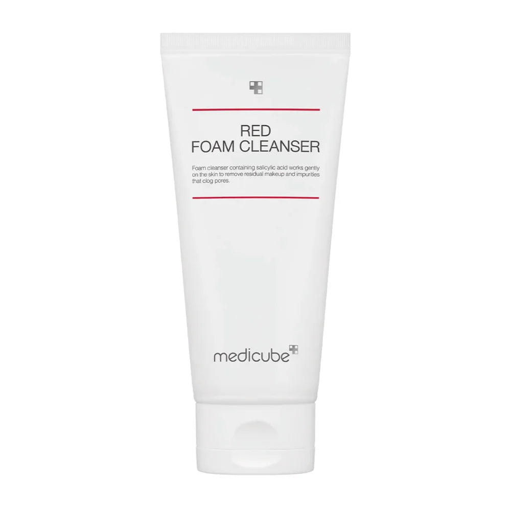 Medicube Red Foam Cleanser – Espuma Limpiadora Facial para Piel Grasa y con Imperfecciones