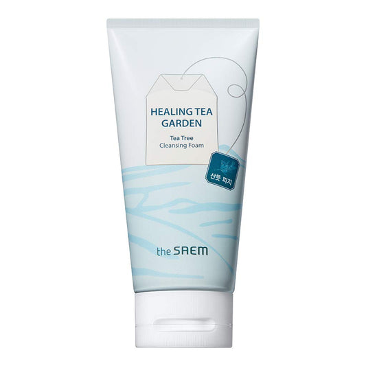 The Saem Healing Tea Garden Tea Tree – Espuma Limpiadora Facial de Árbol de Té