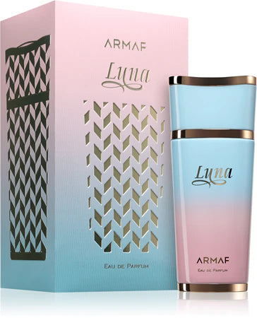 Perfume árabe Luna de Armaf con aroma floral gourmand dulce y cremoso para mujer