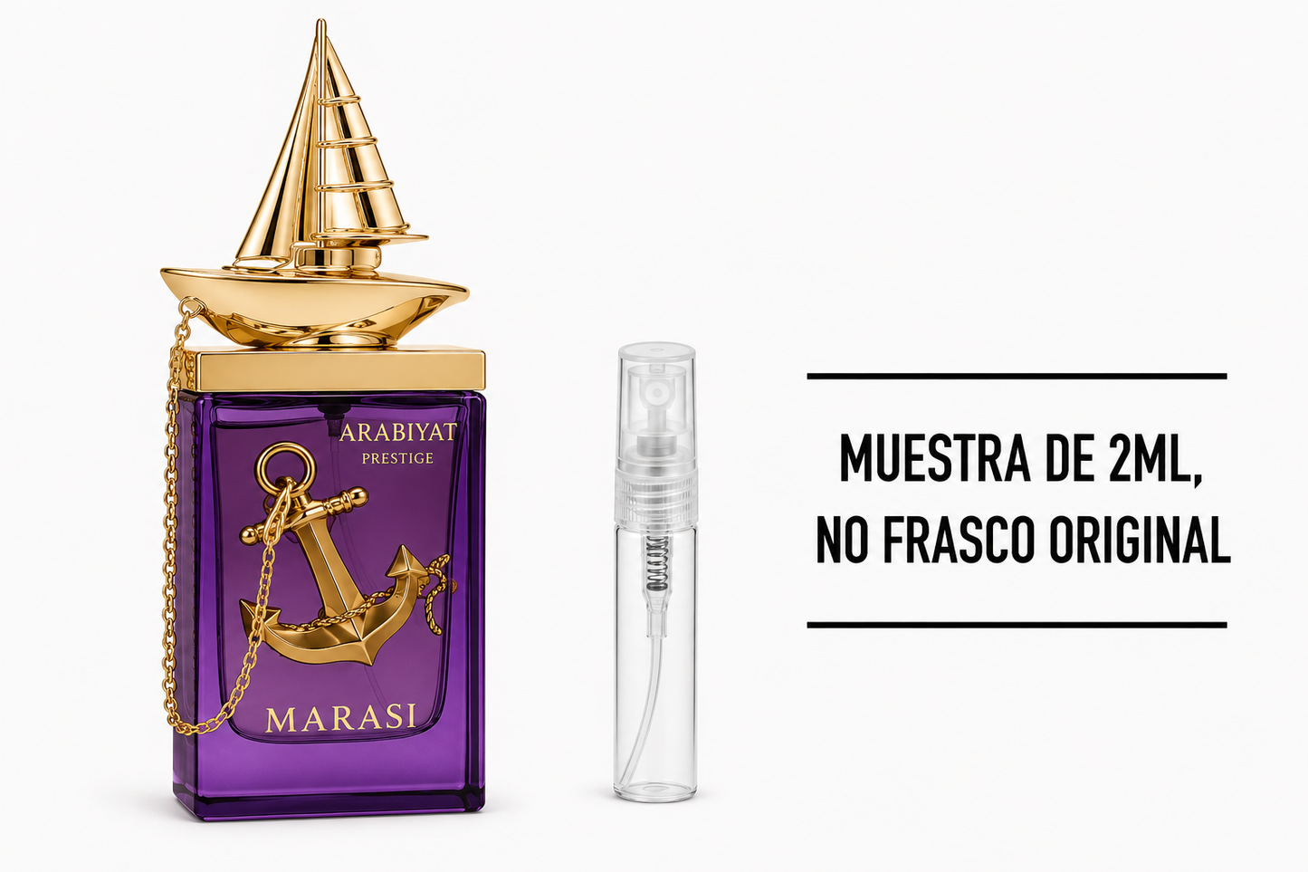 Muestras Perfumes Árabes 2ml (Elige tu aroma)