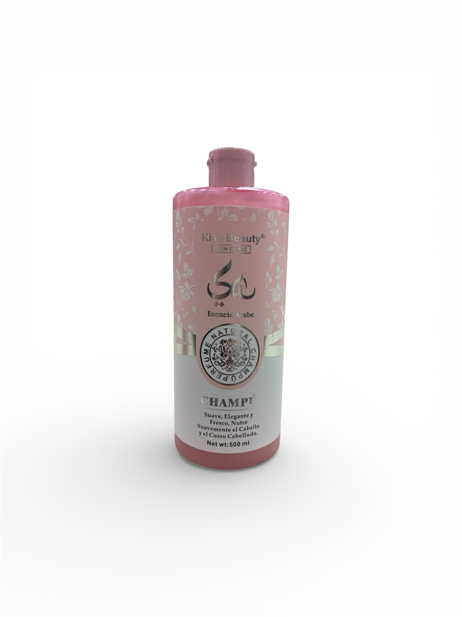 Champú Yara Rosa Kiss Beauty para cabello – Limpieza suave y aroma delicado