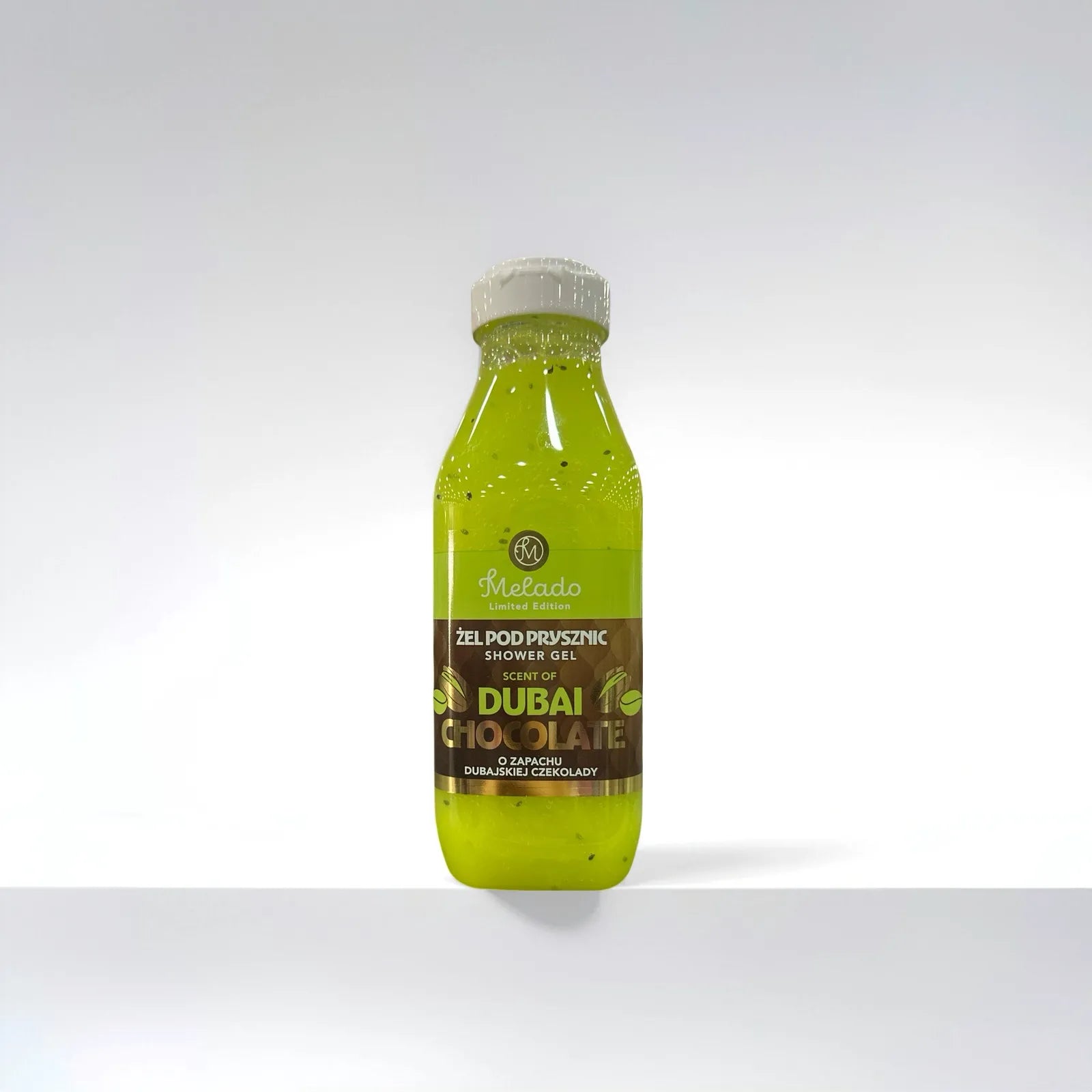 Gel de ducha Esencia Chocolate Dubai 400 ml para hombre con aroma envolvente y limpieza suave – unidad