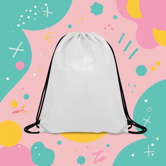 Mochila saco personalizada con foto o diseño exclusivo, ligera y práctica para uso diario o regalo.