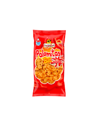 Palomitas crujientes con sabor a ketchup