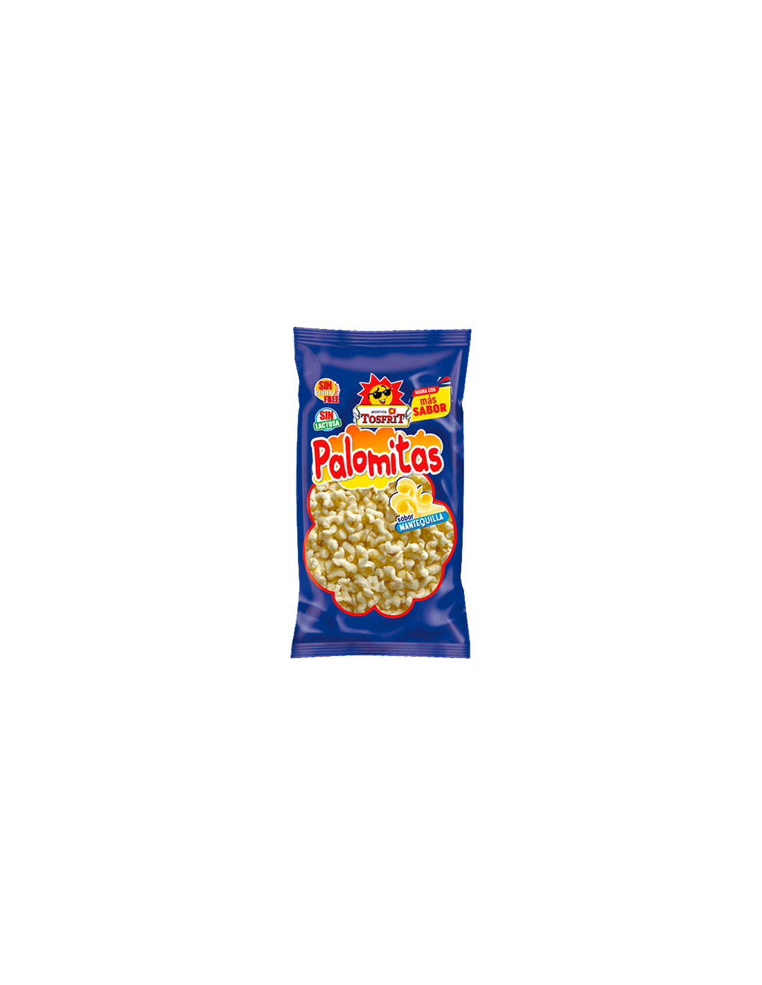 Palomitas de mantequilla Tosfrit 35 g crujientes y sabrosas