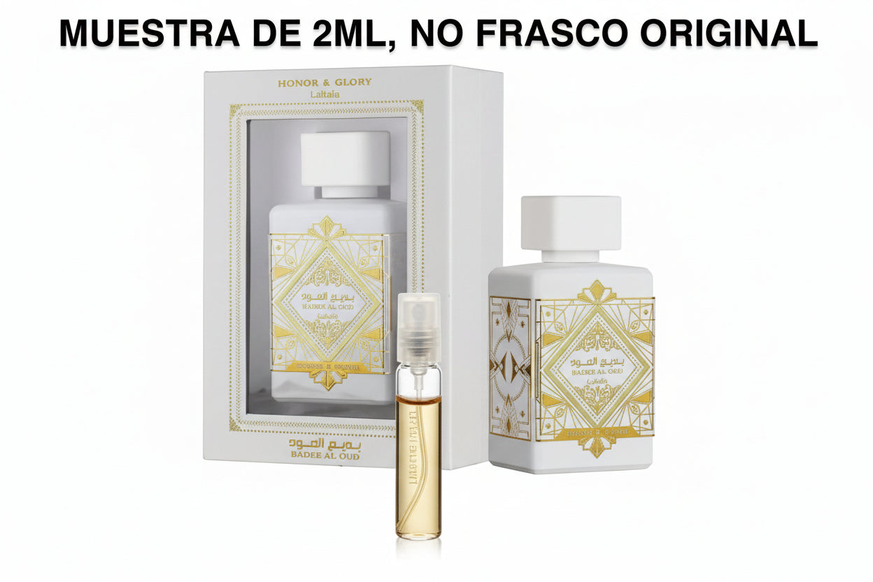 Muestras Perfumes Árabes 2ml (Elige tu aroma)