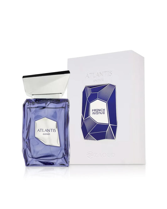 Perfume Atlantis de French Avenue extracto de perfume 100 ml con aroma fresco, cítrico, exótico y envolvente