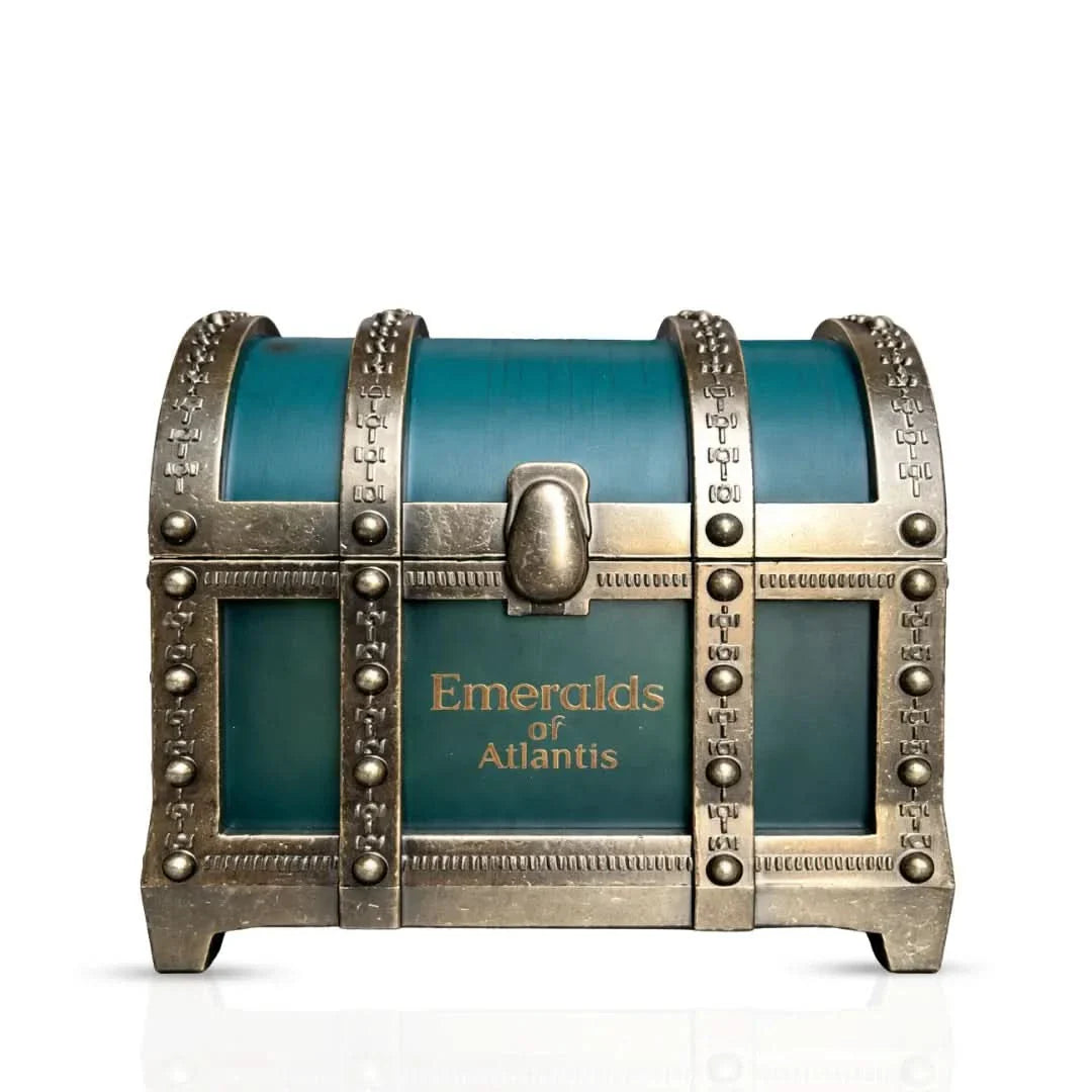 Perfume unisex Emeralds of Atlantis Risala 100 ml con notas acuáticas, afrutadas y amaderadas
