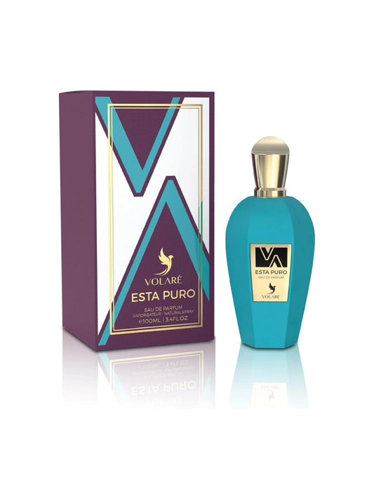 Perfume unisex Esta Puro Volaré 100 ml con notas cítricas, vainilla y almizcle blanco
