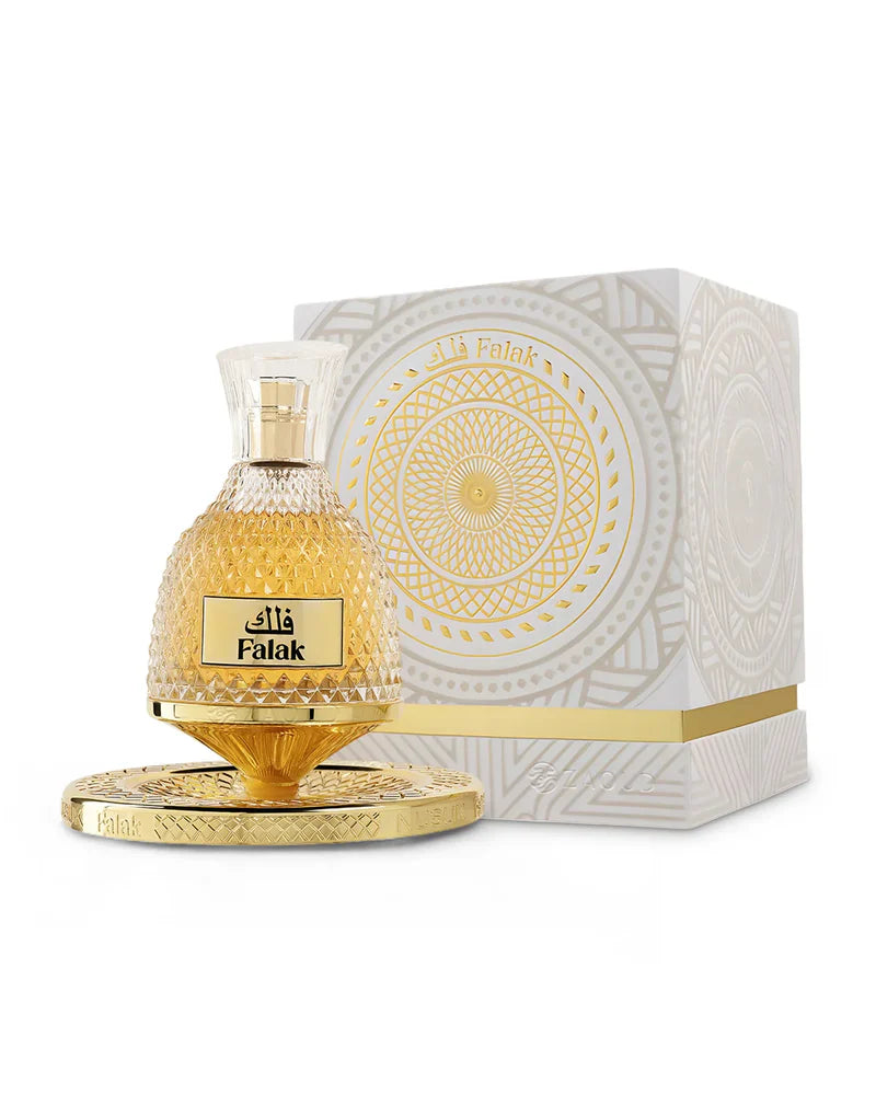 Perfume Falak de Riiffs con frasco giratorio tipo peonza y aroma gourmand dulce unisex – unidad