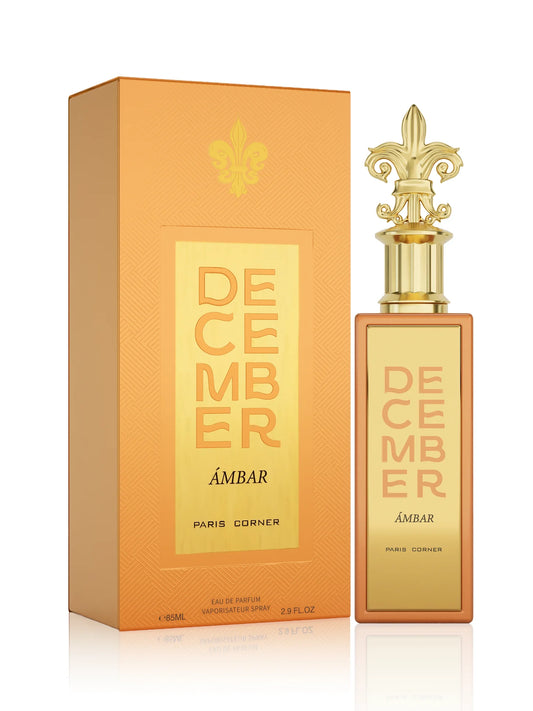 Perfume árabe December Ambar de Paris Corner