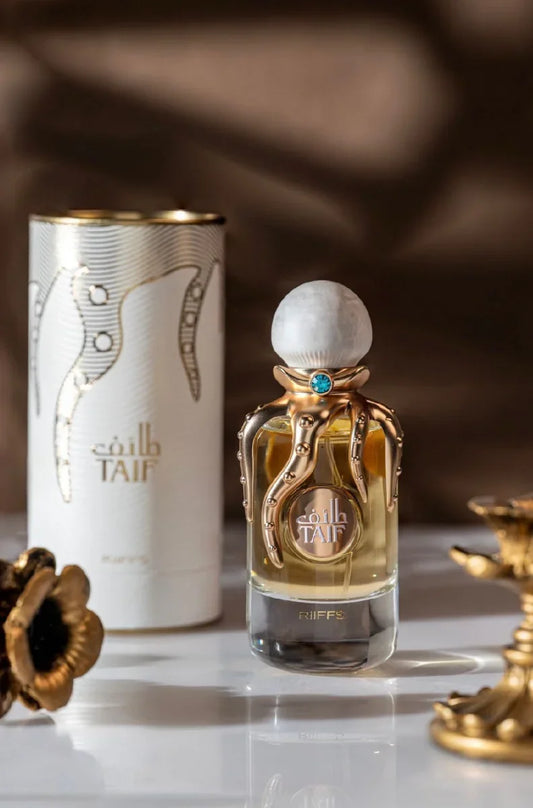 Perfume Taif Riiffs fragancia cítrica y sofisticada con notas frescas y elegantes